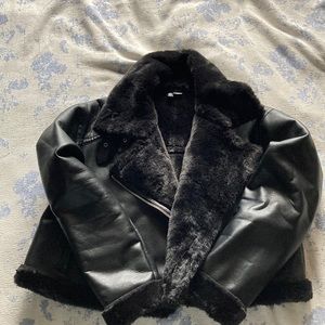 H&M - Faux Leather Jacket